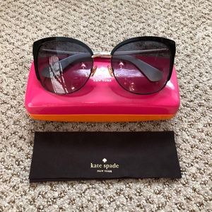 Black Kate Spade Sunglasses